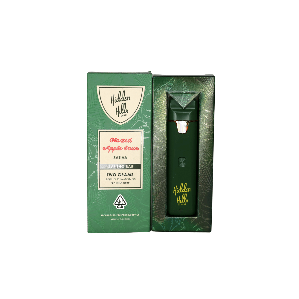 Vape | Hidden Hills | Liquid diaminds | 2Gr LIVE 7HC BAR