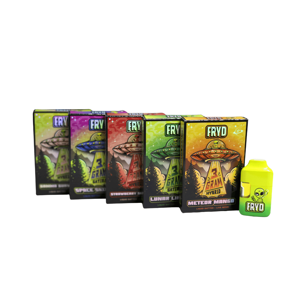 2 Vape + 5 Gomitas de Regalo | Fryd | 3Gr | THC